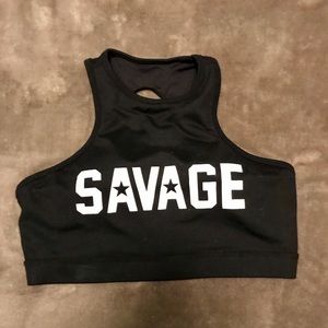 Savage sports bra